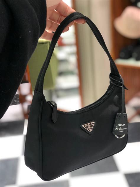 prada 2000 mini bag|Prada bag with small pouch.